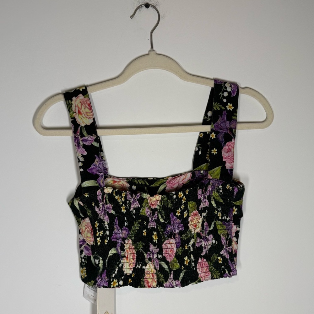 Agua Bendita Leah Dreamin Crop Top LG - Picture 4 of 5